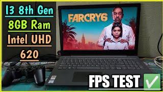 Far Cry 6 Game Tested on Low end pci3 8GB Ram & Intel UHD 620Fps Test 
