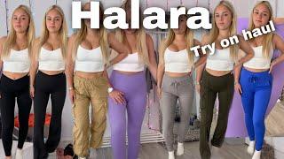 Halara leggings and jogger haul  the best cargos in the world?  try-on haul
