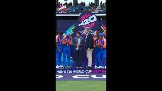 #INDvSA Rohit Sharma & Co. lift the ICC Mens T20 World Cup Trophy  #T20WorldCupOnStar