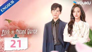 Love at Second Glance EP21  Office Queen Meets Cold CEO  Chen JingyiWu Hao  YOUKU