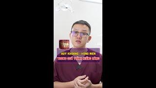 Huỷ khoáng - hỏng men trong quá trình niềng răng xử lý như thế nào ?