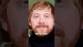 Rupert Grint Ron Weasley...Rupert...Weasley? #harrypotter