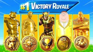 The GOLD BOSS Challenge in Fortnite