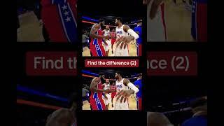 Find The Difference #nba #basketball #sports #basketballplayer #player #trending #viral #shorts