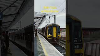 EMR regional trains arriving at Piccadilly station #trains #train #publictransport #manchester #uk