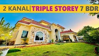 LUXURY 2 Kanal TRIPLE STOREY House for Sale Bahria Town Islamabad #luxuryhomes