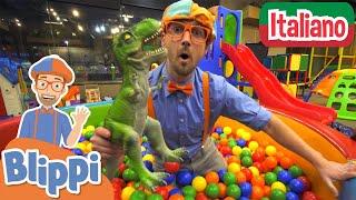 Impariamo con Blippi al parco giochi coperto  Blippi in Italiano  Video educativi per bambini