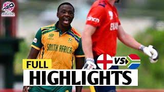 South Africa vs England ICC T20 World Cup 2024 Match Highlights  SA vs ENG Highlights