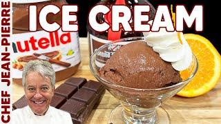 Chocolate Ice Cream Recipe - My Favourite Ever  Chef Jean-Pierre