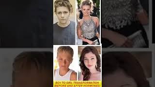BOY TO GIRL TRANSFORMATION BEFORE AND AFTER HORMONES IMAGES FROM PINTEREST VIDEO 10