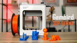 Gembird 3DP-GEMMA - компактний 3D принтер Огляд доступної моделі для домашніх експериментів