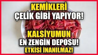 Kemikleri Çelik Gibi Yapıyor Kalsiyumun En Zengin Kaynağı Meğer Oymuş