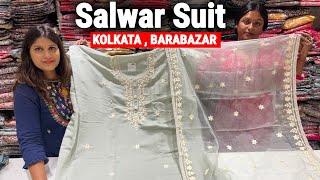 Unstitched Salwar suitchuridar piece in kolkata barabazar  Unstitched dress material in kolkata