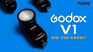 Godox V1 Round-Head Speedlite Tips and Tricks  Did You Know?