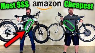 I Bought the Cheapest and Most Expensive Electric Bike kits on Amazon