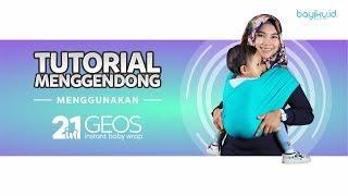 TUTORIAL GEOS BAYIKU.ID - 2IN1 INSTANT BABY WRAP GENDONG DEPAN M-SHAPE