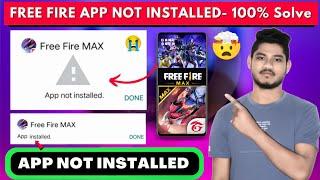 How to Fix Free Fire App Not Installed Problem 2022  Solved Free Fire Max App Not Installed Problem