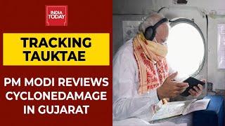 Cyclone Tauktae Live Updates PM Modi Conducts Aerial Survey Of Gujarat After Cyclone Wreaks Havoc