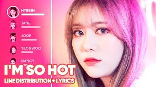 MOMOLAND - Im So Hot Line Distribution + Lyrics Color Coded PATREON REQUESTED