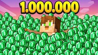 minecraft AMA 1.000.000 zümrüt topladım