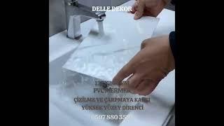 DELLE DEKOR Akrilik PVC Mermer Panel Su Testimiz