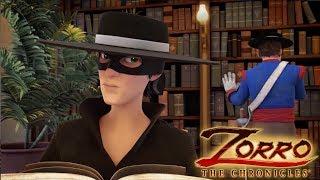 Zorro the Chronicles  Episode 08  ZORROS TRUE FACE  Superhero cartoons