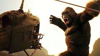 KONG vs HELICOPTERS - Is That a Monkey? Scene - Kong Skull Island 2017 Movie Clip HD