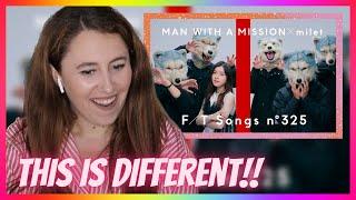 MAN WITH A MISSION × Milet 絆ノ奇跡  Mireia Estefano Reaction Video