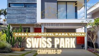 SOBRADO INCRÍVEL MOBILIADO COM 3 SUÍTES À VENDA NO SWISS PARK CAMPINAS-SP. #swissparkcampinas