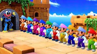 Super Mario Party Minigames - Multiplayer Mario Hardest Difficulty
