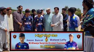 Big Match  Waheed Lefty Vs Ameen Bangash  In Hangu