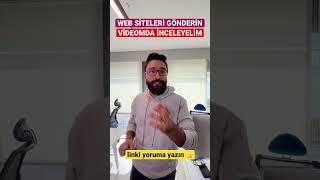 Linki gönderin videoda inceleyelim. İyisini eksiğini ve nasıl geliştirilebileceğini konuşalım.