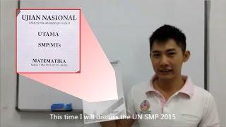 Soal dan Pembahasan UN SMP 2015 01