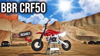 RIDING THE FIRST EVER BBR CRF50 IN MXBIKES AND ITS SO FAST