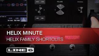 Line 6  Helix Family Shortcuts