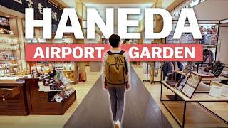 Haneda Airport Garden  Shopping & Hot Springs at Tokyos International Airport  japan-guide.com