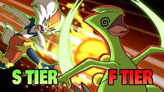 Every Starter Pokemon Signature Move Ranked Worst to Best