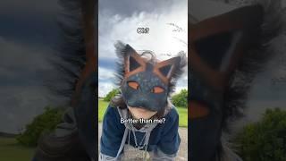 Oh? Better than me? VERY old video #therian #furry #alterhuman #fox #quadrobics #cringe