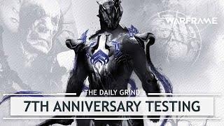 Warframe 7th Anniversary Items & New Meta Testing thedailygrind