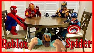 Roblox Spider game as Superheroes  Deions Playtime Skits