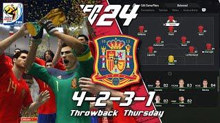 Spains 2010 World Cup Winning Tactics Revealed  EA FC 24