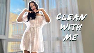 4K USA Housewife How I wash my big window  Transparent cleaning  by Limini 2024