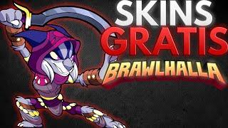 CODIGOS de SKINS y ARMAS para BRAWLHALLA  REDEEM CODES 2023