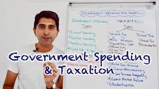 Y1 28 Government Spending and Taxation - Types and Reasons