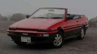 Ultra Rare Toyota Sprinter Trueno Convertible AE86