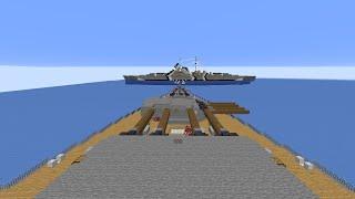 Kapal Perang Minecraft HE Shell Cangkang Peledak Tinggi
