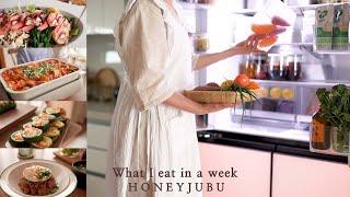 What I eat in a week  Homemade meal to save on food expenses