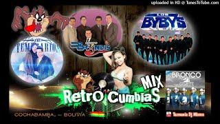 Cumbia retro mix- bibis -brindis-temerarios-bronco y otros ---- tazmania dj mixers 