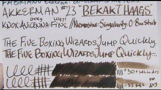 Ink Review Akkermans #23 Bekakt Haags Ink