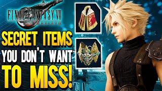 FINAL FANTASY 7 REBIRTH - Dont Miss These Secret Armors & Amazing Gear FF7 Rebirth Tips & Tricks